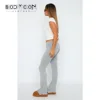 Woman Slim Fitting High Waisted Pants 2