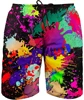 Summer Beach Art Man Swimsuit Men's Floral Board Shorts 3D Print Painting Swimwear Trunks Swimming Sports Mens Swim Wear Hawaii 1