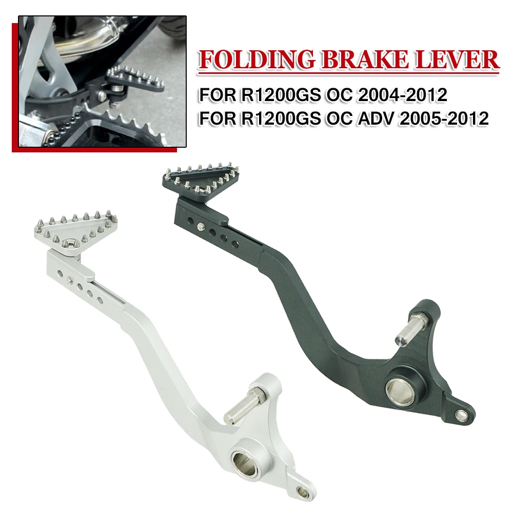 

Регулируемый складной тормозной рычаг для мотоцикла, ручной тормоз для BMW R1200GS Adventure R 1200 GS R1200 OC ADV 2005-2011 2012