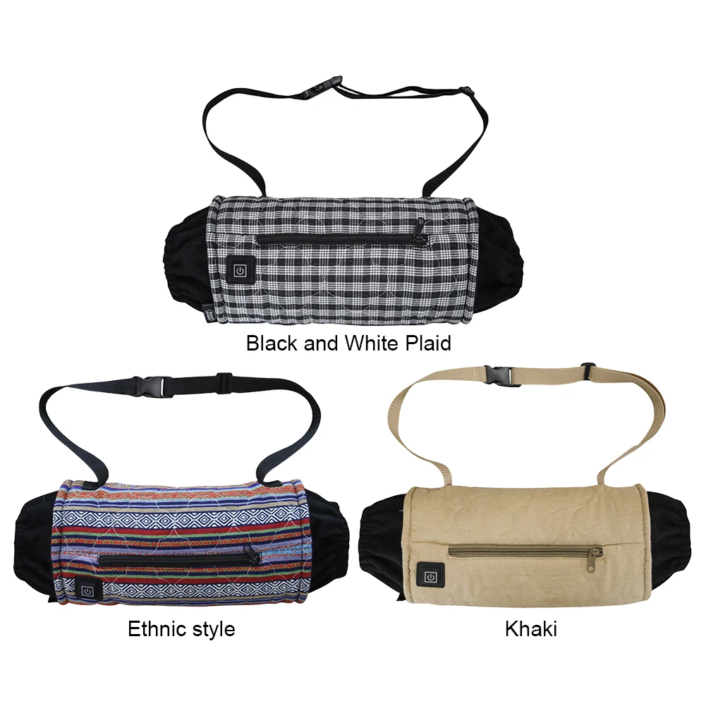 Electric Heated Hand Warmer Portable Heated Hand Muff Fast Heating Hand Warmers Bag 3 Heating Modes for Outdoor Hunting Sports 4