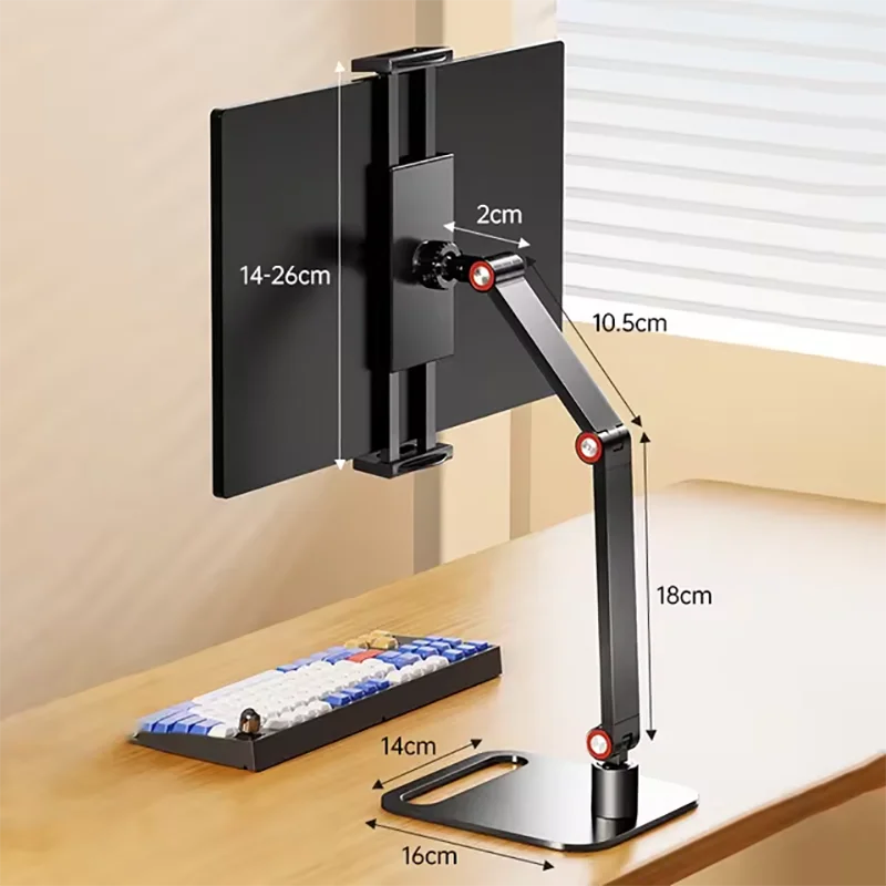 UPERFECT-Portable-Monitor-VESA-Stand-up-to-18-Adjustable-360-Swivel ...