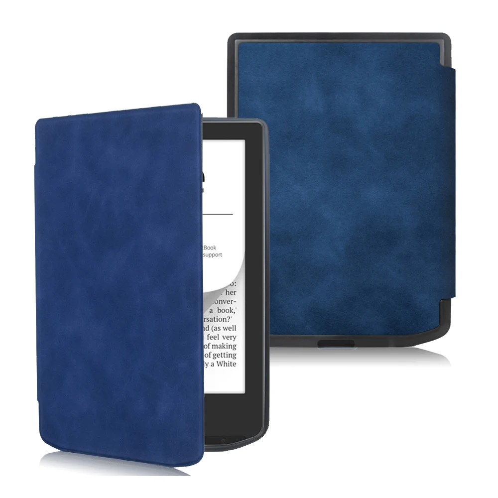 Slim PU Leather Folio Cover with Auto Sleep/Wake