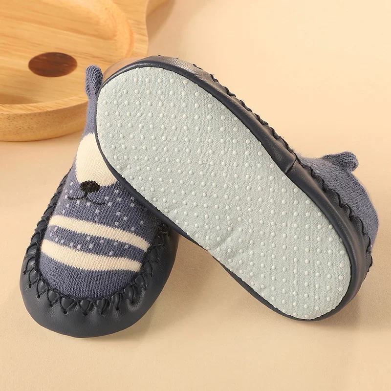 Baby Shoes Infant Color Matching Soft Soled Child Floor Sneaker Toddler