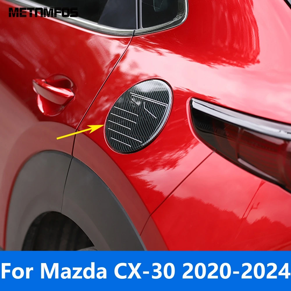 Spiegelkappen 2-teilig Für Mazda CX-30 2020-2023 - Carbon Optik Abdeckungen
