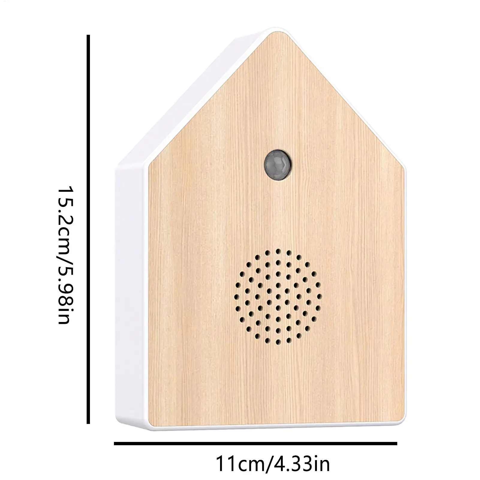 Nature Voice Maker Bird Sounds Device Bird Sound Box Motion-Activated Mini Singing Bird Box Bedroom Motion Sensor for Sleep Aid