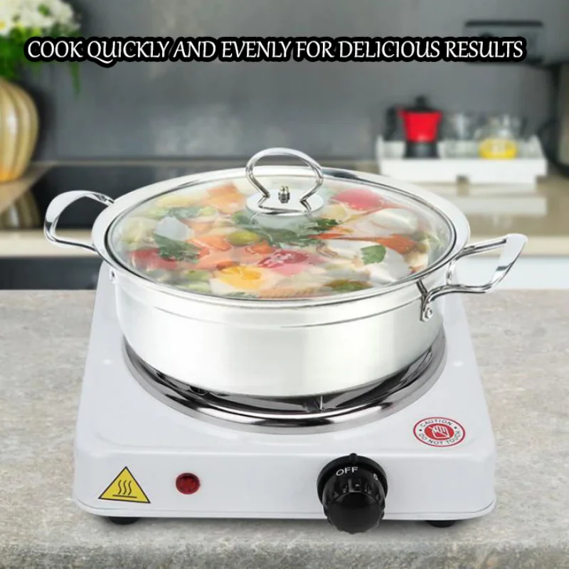 Electric Furnace Household Mini Single Disc Burner Portable Hot Plate Mosquito Incense Furnace 1000W Kitchen Stove 5