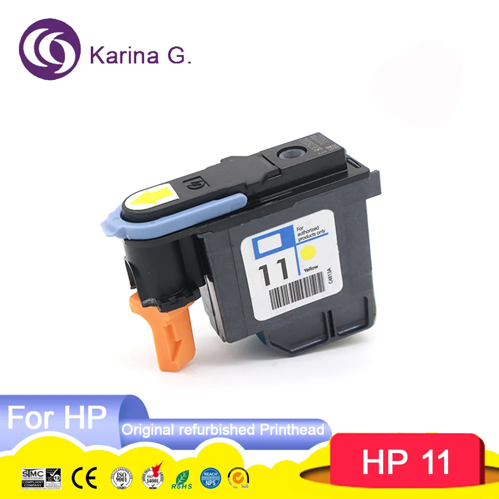 Cabeça de Impressão Remanufaturados para Hp11 C4810a C4811a C4812a C4813a Terno para hp Designjet 500 510 800 100 110 500 510 815 Printer - Imagem 2