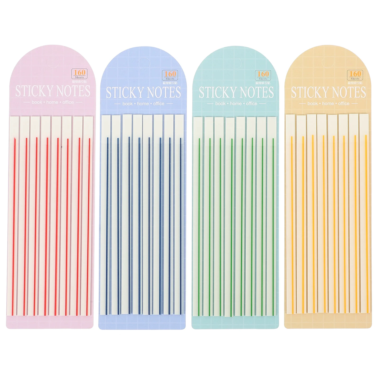 

4 Books Duct Tape Adhesive Reading Markers Bookmarks DIY Highlighter