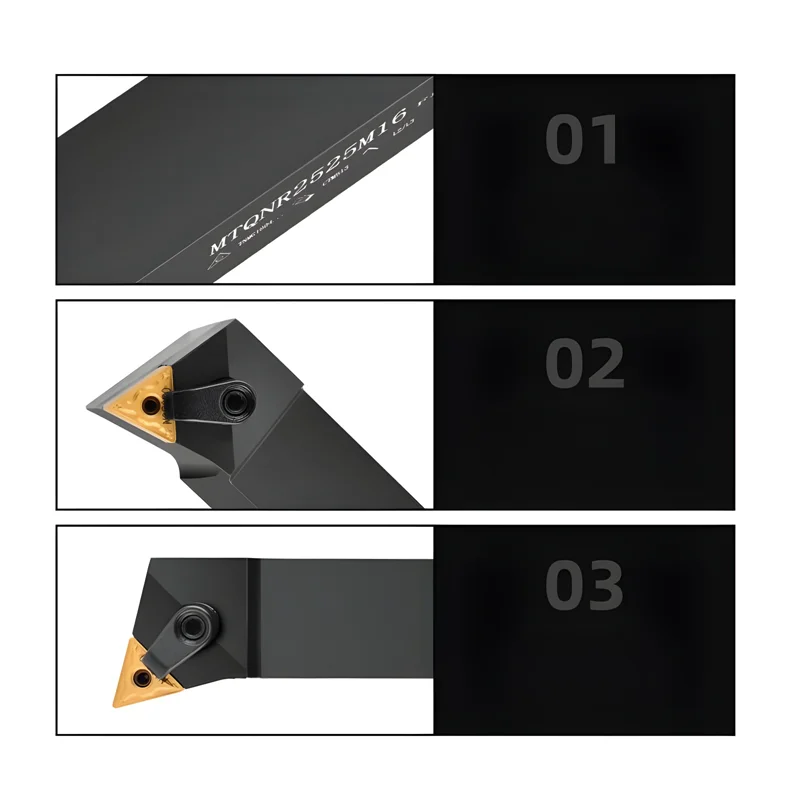 TUOZ MTQNR MTQNL 105도 외부 선삭 공구 1616H12 2020K12 2525M12 Cnc 홀더 선반 커터 생크 TNMG1604 인서트