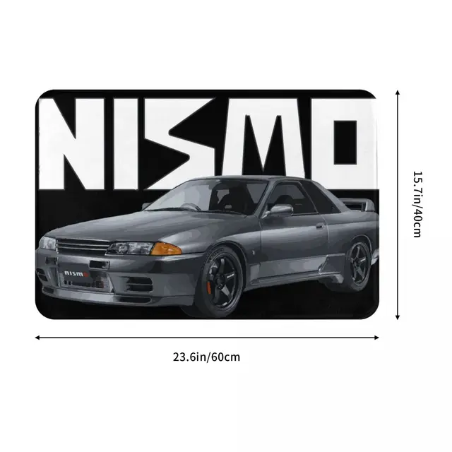 Skyline R32 Gtr V-Spec Ii Bnr32 Nismo Doormat Rug Szőnyeg Lábfürdő-Fürdősző - Image 3