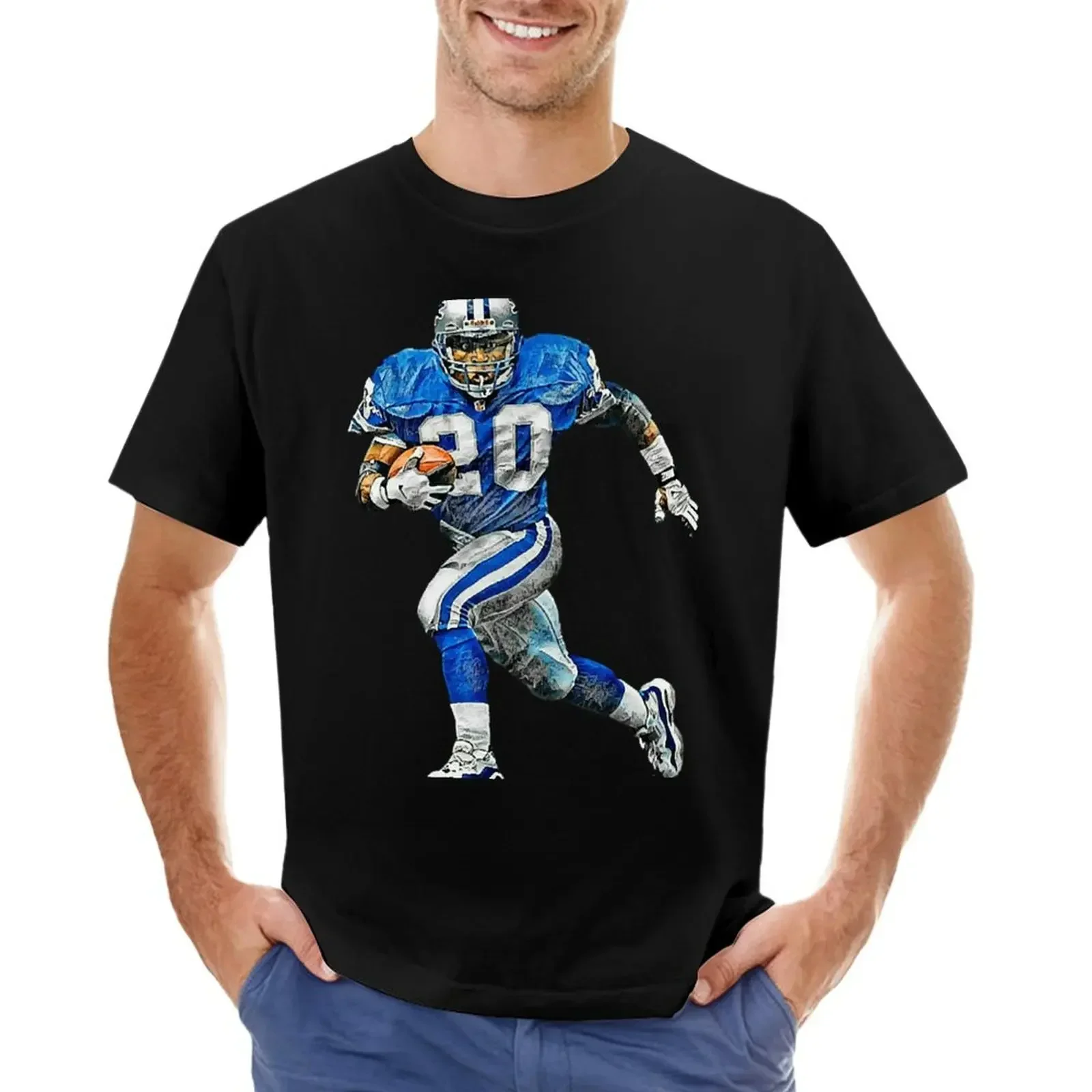 

Running Back T-shirt quick-drying quick drying summer tops tshirts for men