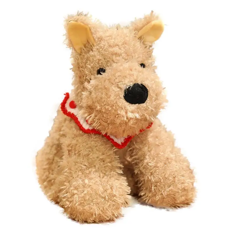 

Плюшевый щенок West Highland Dog, милая мягкая собака, очаровательная Удобная ручная работа, для детей и домашнего декора, диван для комнаты