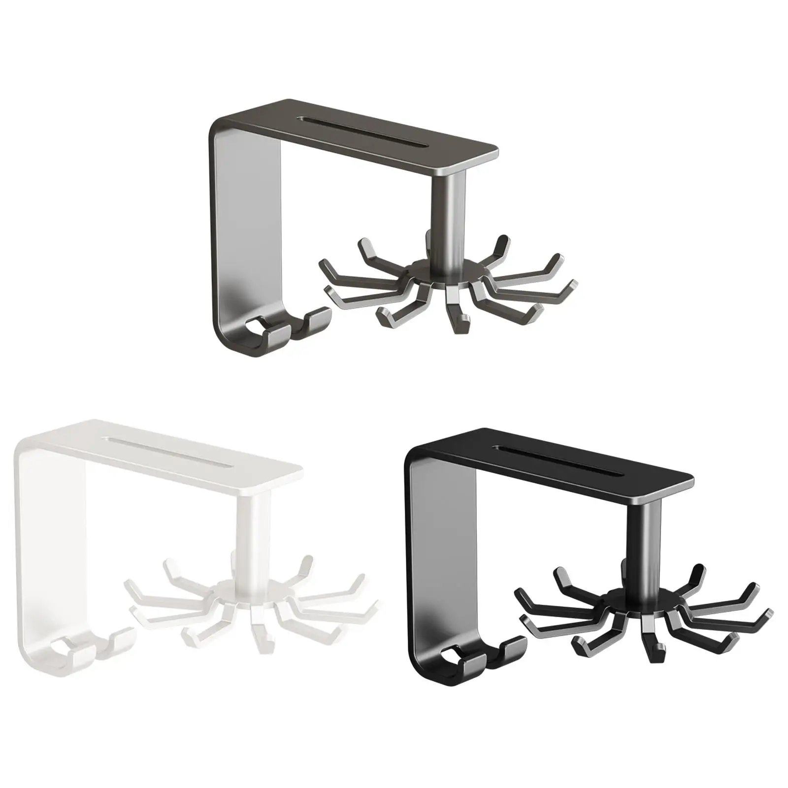 Kitchen Utensil Hooks Multipurpose Wall Mounted Utensils Hanging Rack Kitchen Organization for Spoons Gloves Rags Pot Pots