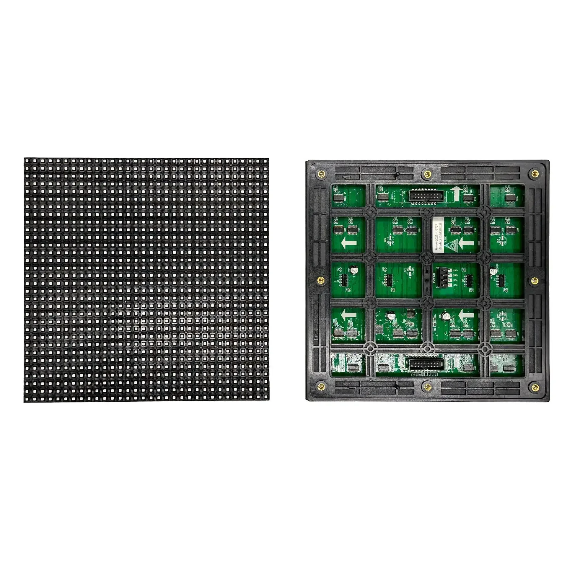 Outdoor Led Display 192 * 192mm Surface Mount Led Display P6 Waterproof 8 Sweep Module Manufacturer's Supply