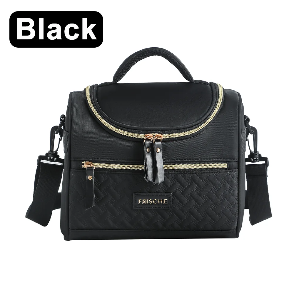 Elegant Insulated Lunch Tote Bag - Stylish, Lightweight, and Portable