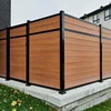Diy Villa Modeling Wood-plastic Fence Board Terrace Fence Board Backyard Fence 3