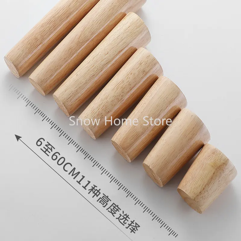 1pc Can Increase Solid Wood Furniture Sofa Feet Coffee Table Cabinet Legs Dining Table TV Cabinet Feet Chair Legs