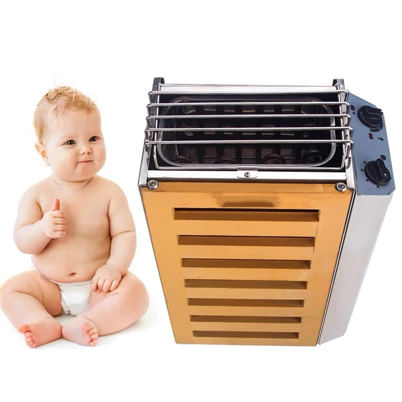 3.6kw Sauna Heater 220V for Home Use Steam Generator Dry Room Heating Furnace with Equipment Control Sauna Heating Equipment 3