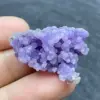 Natural Stone The Grape Agate Geode Crystal Mineral Specimen Quartz Cluster Raw Rock Decoration Rough Polished Healing Gift 1