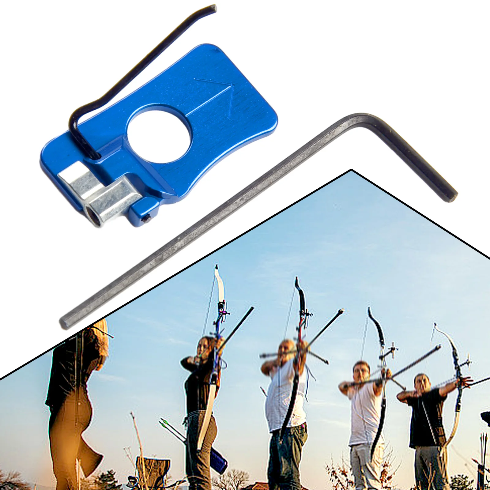 

Durable Steel Needle Magnetic Arrow Rest For Recurve Bows High Quality Archery Accessory For Improved Accuracy