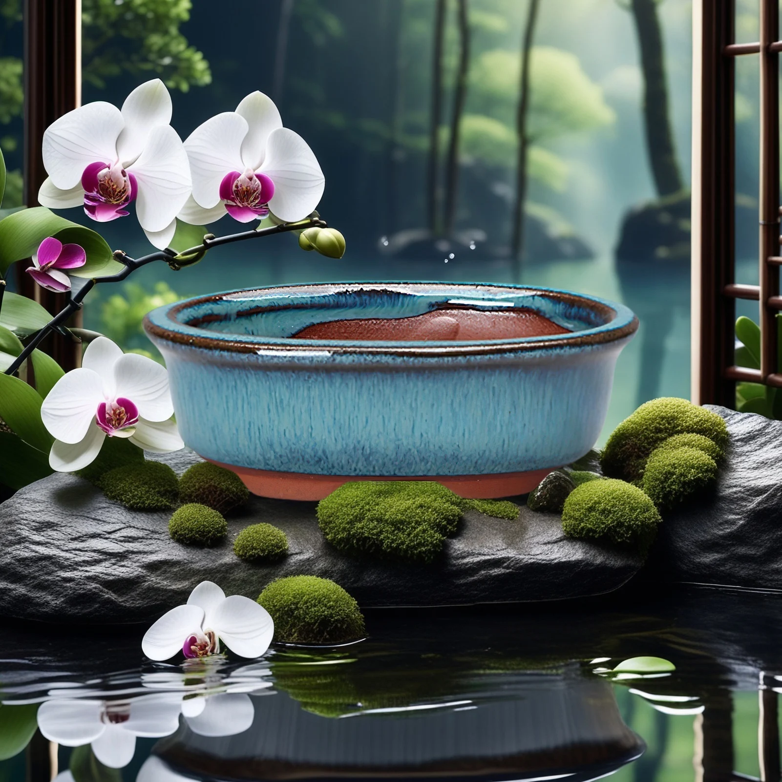 Ceramic Flower Pot Gardening Pots Growth Planter Tabletop Vase Windowsills Home Gardens and Patios Decor Flowerpot - 4