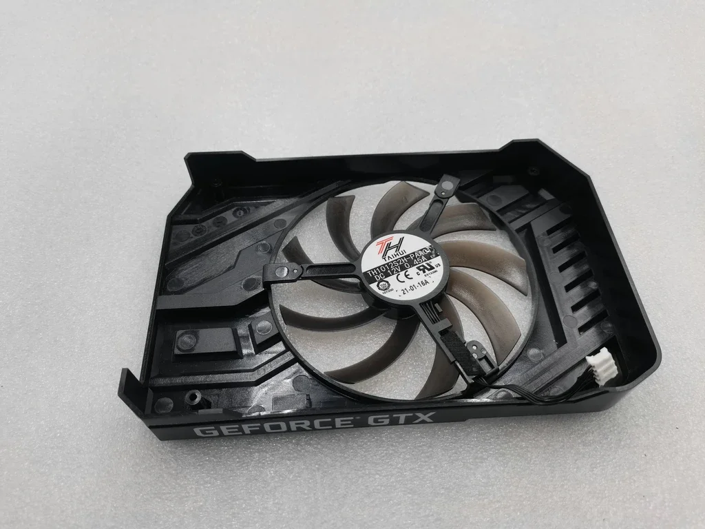 Ventilador de Refrigeração da Placa Gráfica Palit Rtx2060 Gtx1660 1660ti 1660s Stormx oc Th1012s2h-paa01 Fdc10u12s9-c 95 mm dc 12v 0.45a 6gb - Imagem 3