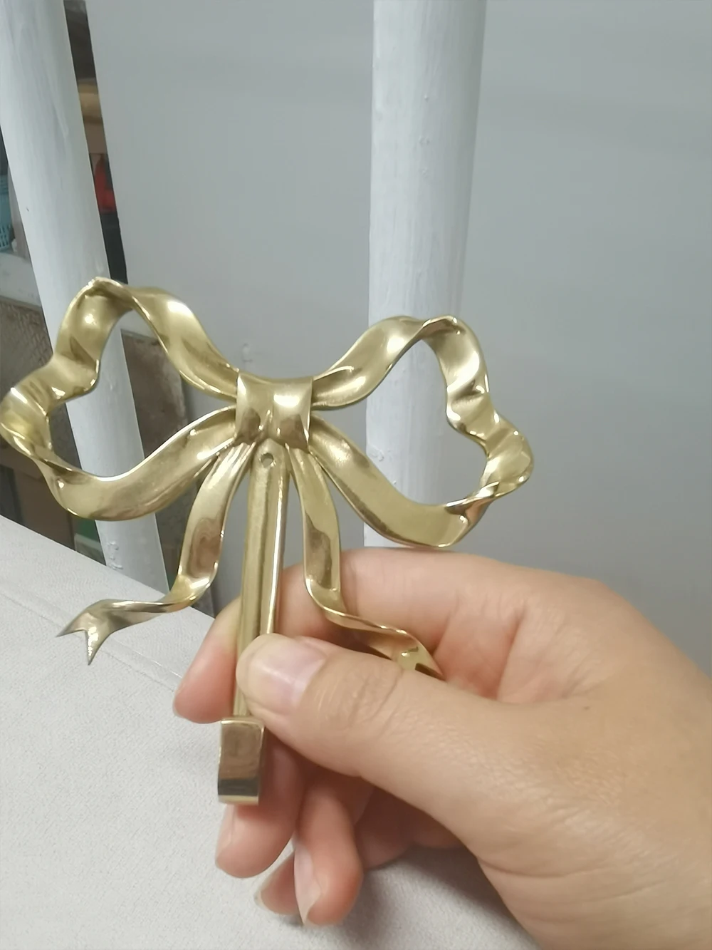 Ganchos De Parede De Arco De Latão,