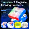 [CubeFun]GAN 356ME UV 10th Anniversary Limited Magnetic Magic Speed Cube Stickerless Professional Toys 4