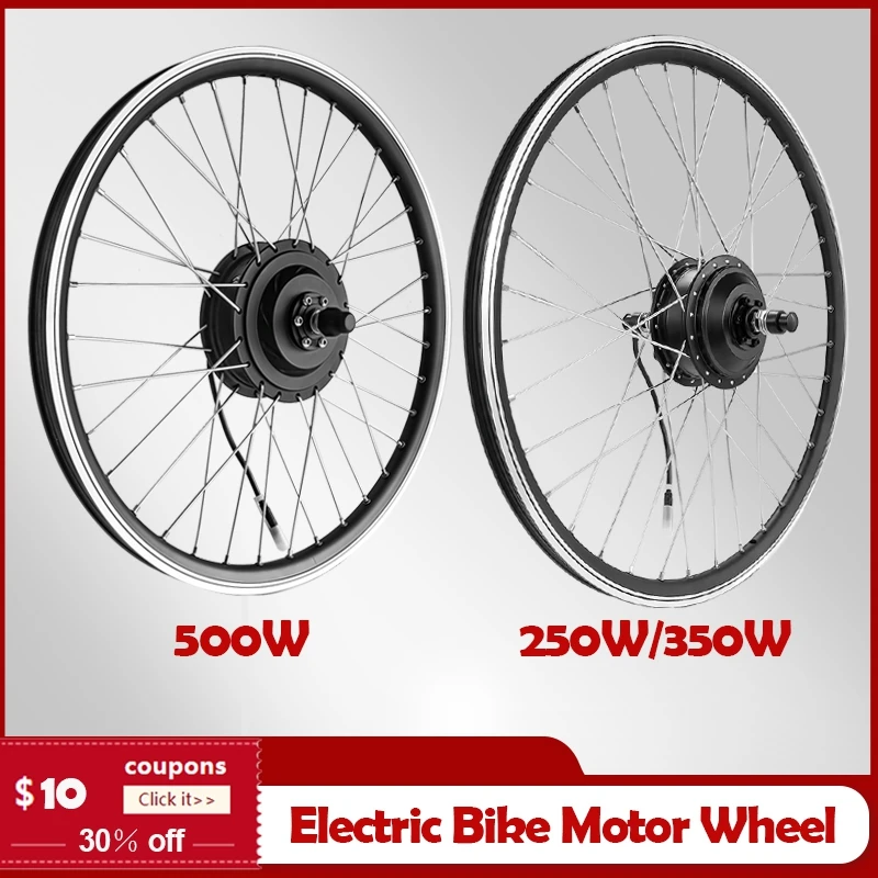 Kit De Vélo électrique 48V 1000W Moteur De Moyeu Sans Engrenage Sans