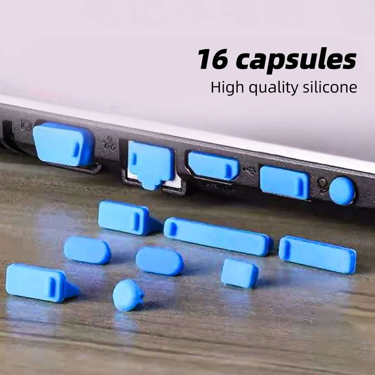 Silicone Dustproof Cap for USB Ports - Universal Dust Plug for Laptops and PCs