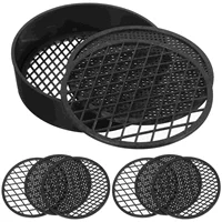 3 Sets Soil Sieve Earth Sand Sieves Toys Sifter Plastic Planting Filter Sifting Pan Gardening Tool Grid 2