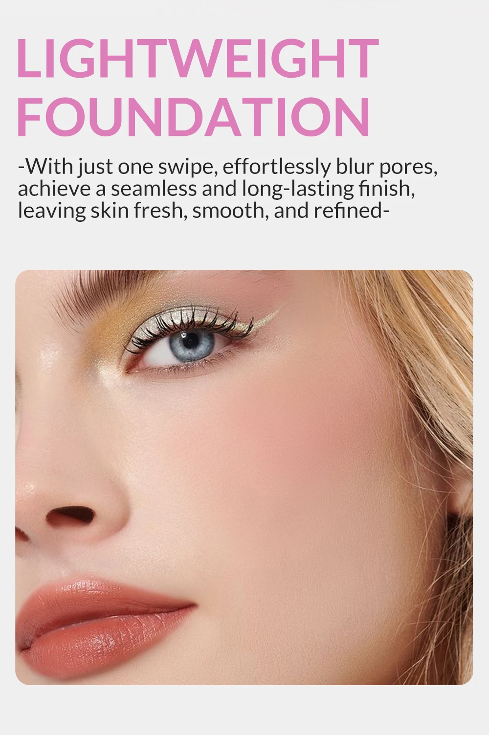 Description Picture 6 of itemPore-Blurring Makeup Primer Lightweight, Oil-Control Pre-Makeup Base Long-Lasting, Hydrating, and Smoothing Primer for Invisible