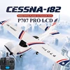 Wltoys P707 PRO LCD 2.4G 3Ch RC Airplane Fixed Wing Plane Outdoor Toys Drone RTF Cessna 182 Plane More 250M For Adults And Kids 1