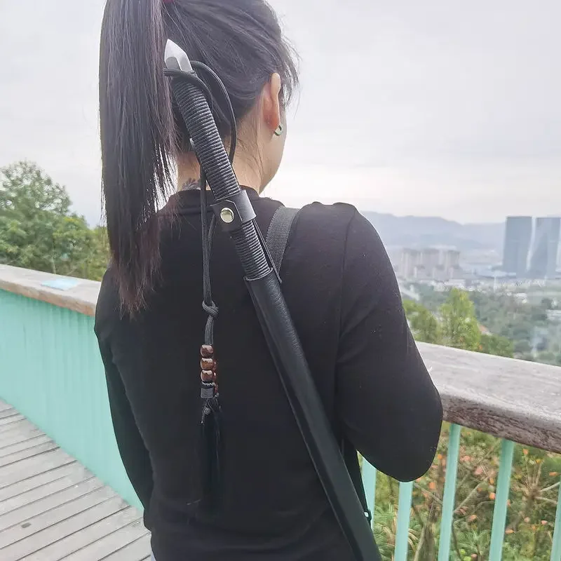 60cm 야외 무술 장비 고망간강 필리핀 숏스틱 차량 비상 창문 파괴 도구
