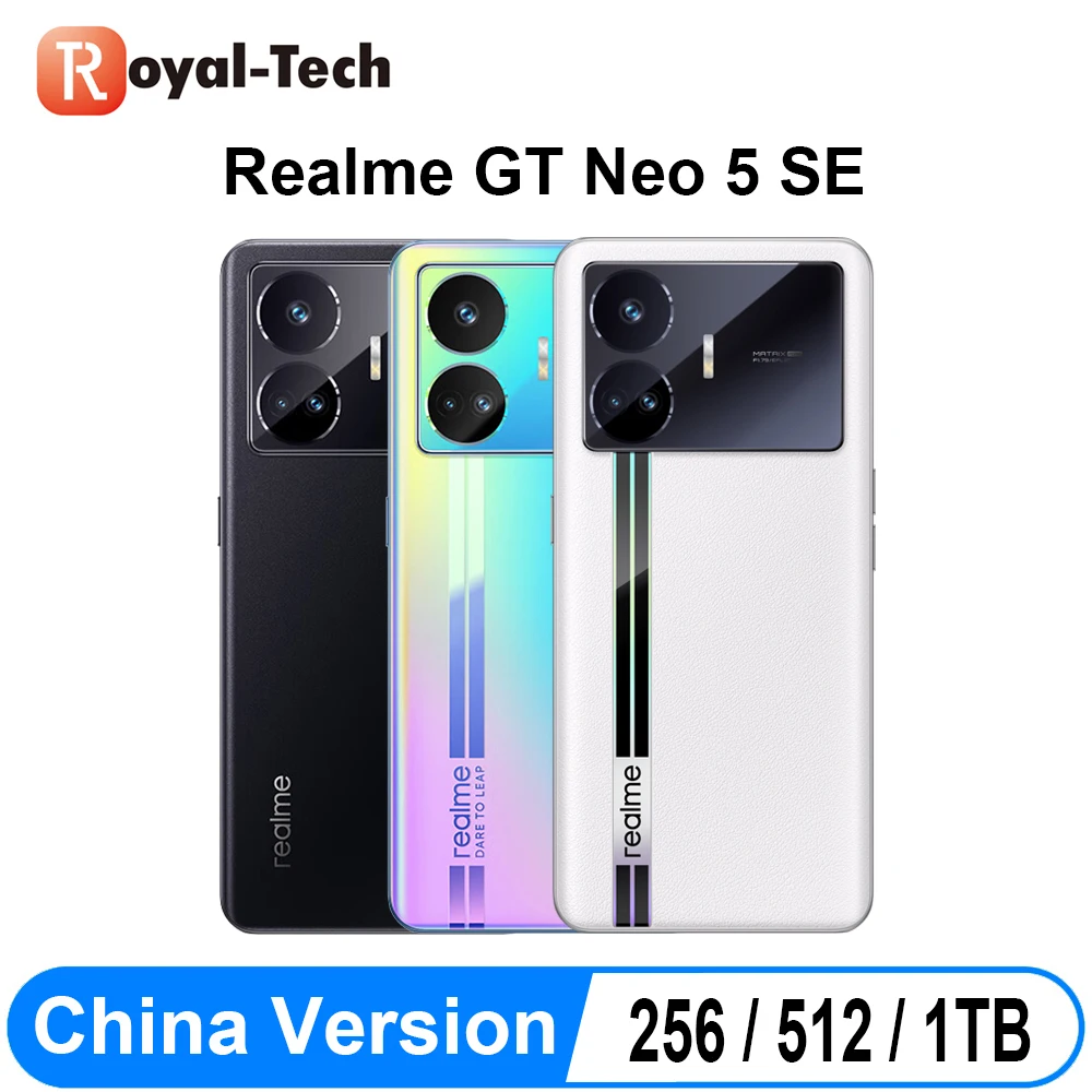 Realme GT Neo5 SE 5G Smartphone Android 13 Snapdragon 7+ Gen 2 Octa Core  GPS NFC