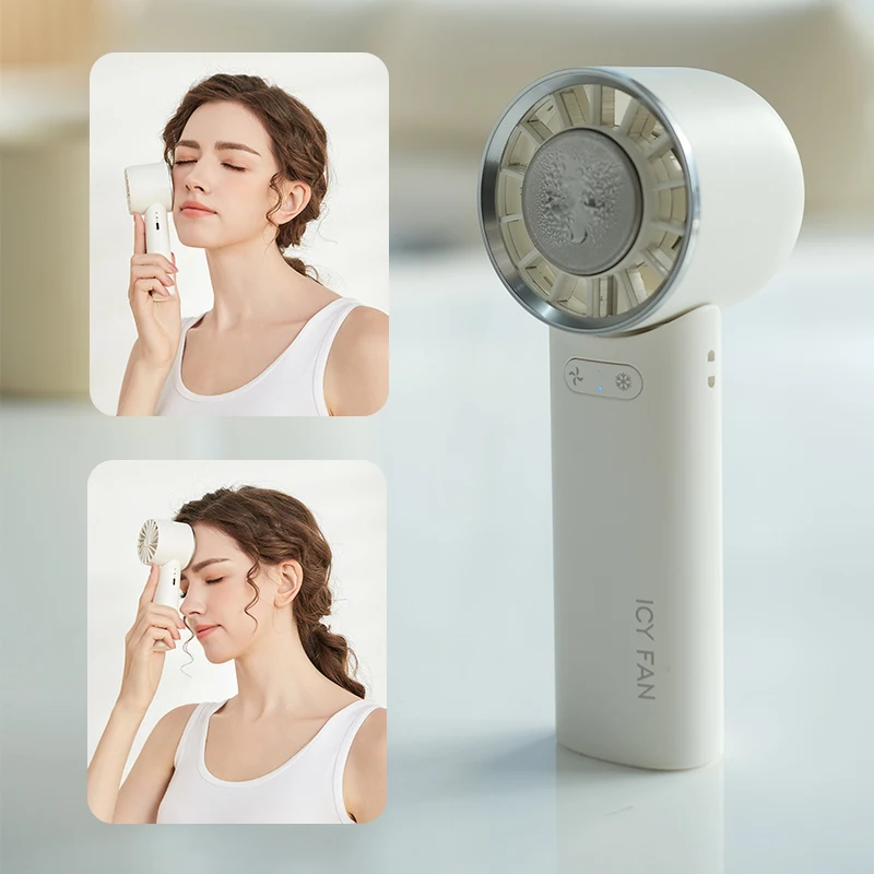 Usb Rechargeable Mini Electric Fan Air Cooler Camping Home Portable Air Conditioners Fans for Room Power Bank Ar Refrigerator