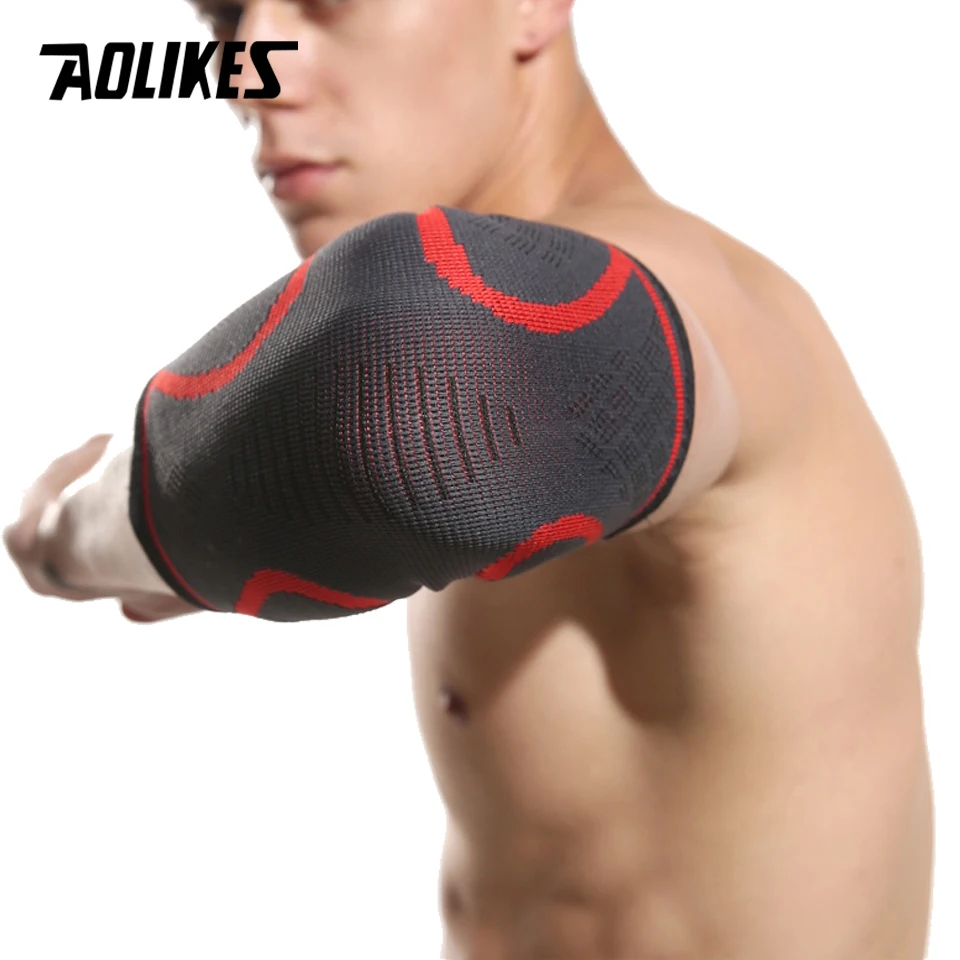 Elbow Pads 1PCS Elastic Gym Sport Absorb Sweat