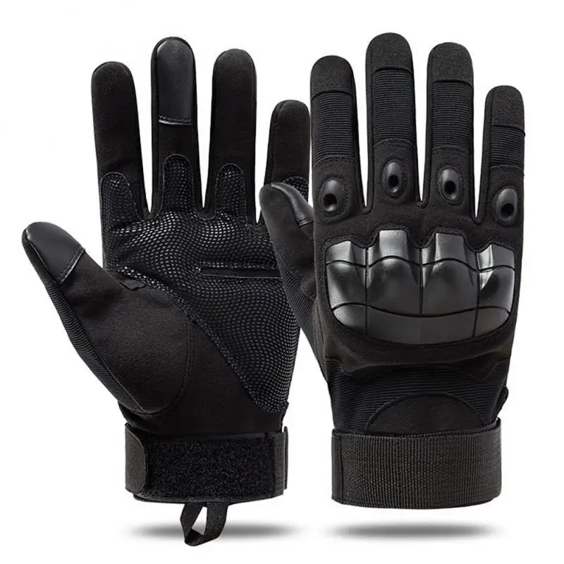 New 1 Pair Winter Warm Outdoor Sports Gloves Locomotive Military Fans Gloves Outdoor Tactical Gloves Riding Gloves 3