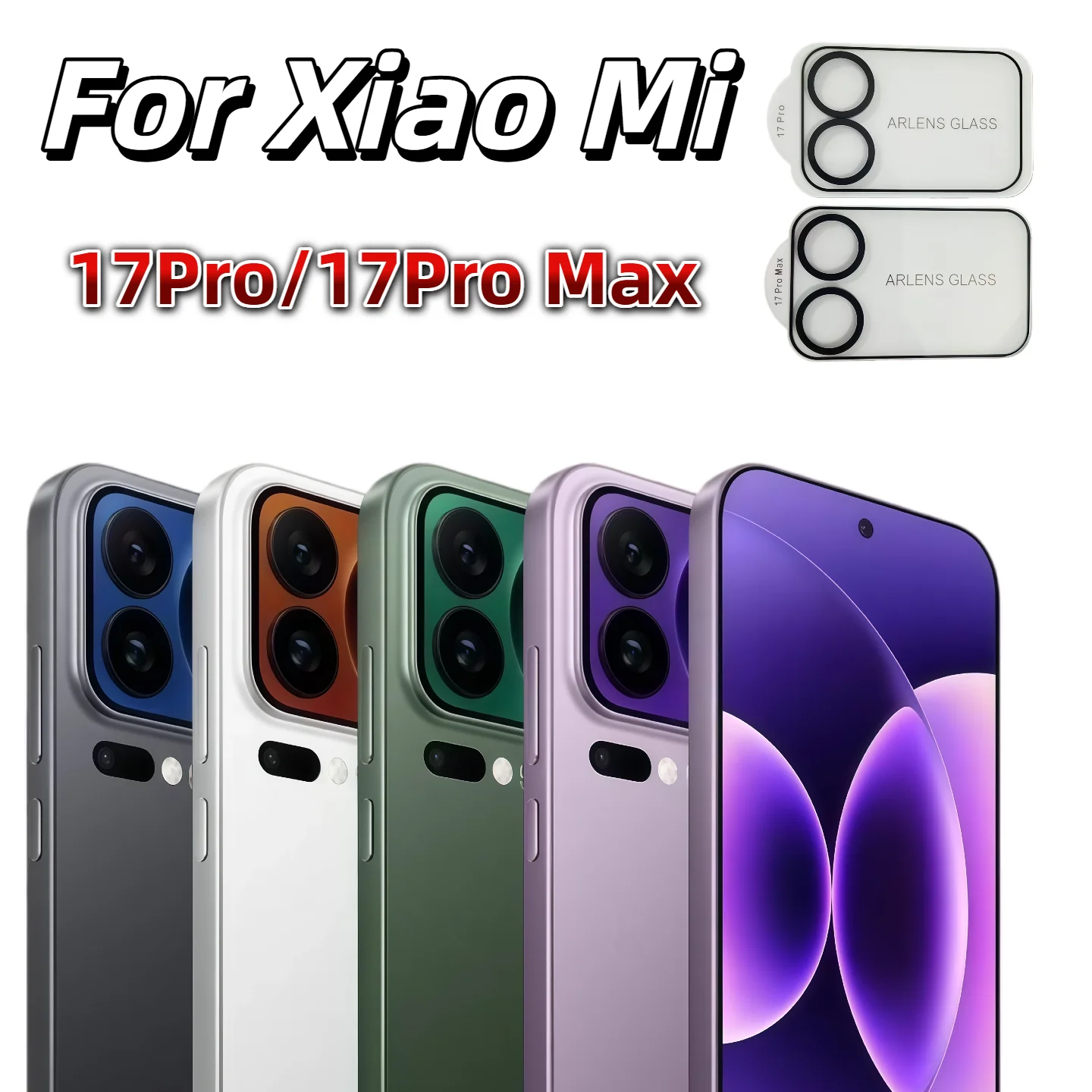 Premium Anti-Shatter Full Coverage Tempered Glass Screen Protector with Camera Lens & Back Cover Protection