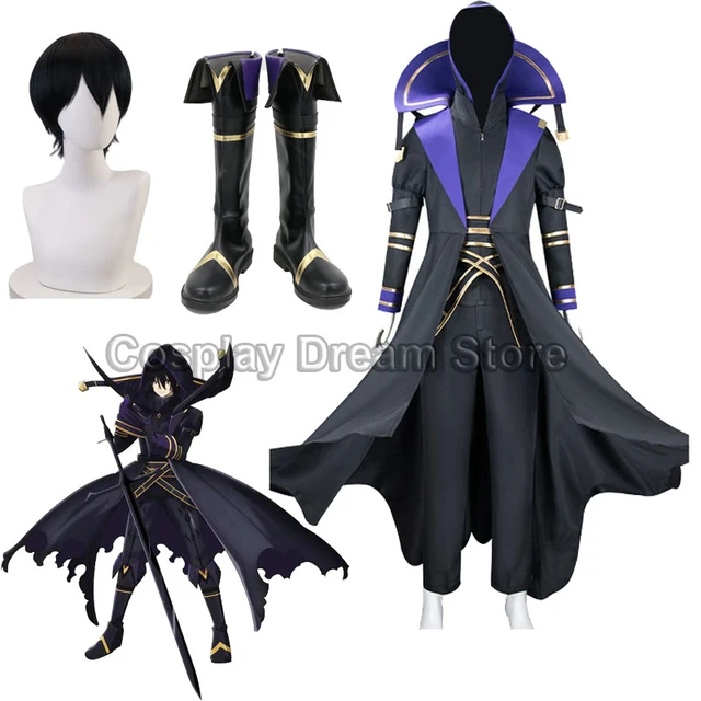 Anime The Eminence in Shadow Cosplay Cid Kagenou Costume Leader of Shadow  Garden Halloween Fancy Outfit Cloak for Men Adult - AliExpress