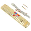 Zinc Alloy Mezuzah Doorpost Decorations With Scroll For Blessings Protection Jewish Symbols Metal Crafts Home Textile Religious 3