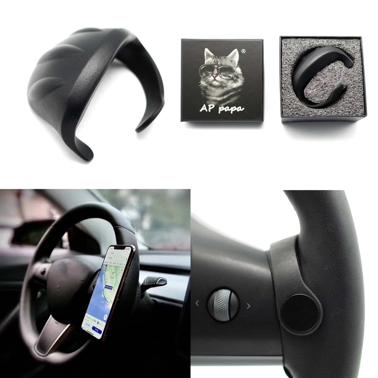 APpapa Assisted For Tesla Model 3 Y FSD AP Steering Wheel Must-have  Accessories 2016-2023 - AliExpress