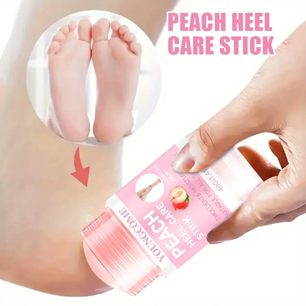 Containing peach extract and vitamin E moisturizing care stick, it deeply nourishes the hands, feet, and whole body skin 3