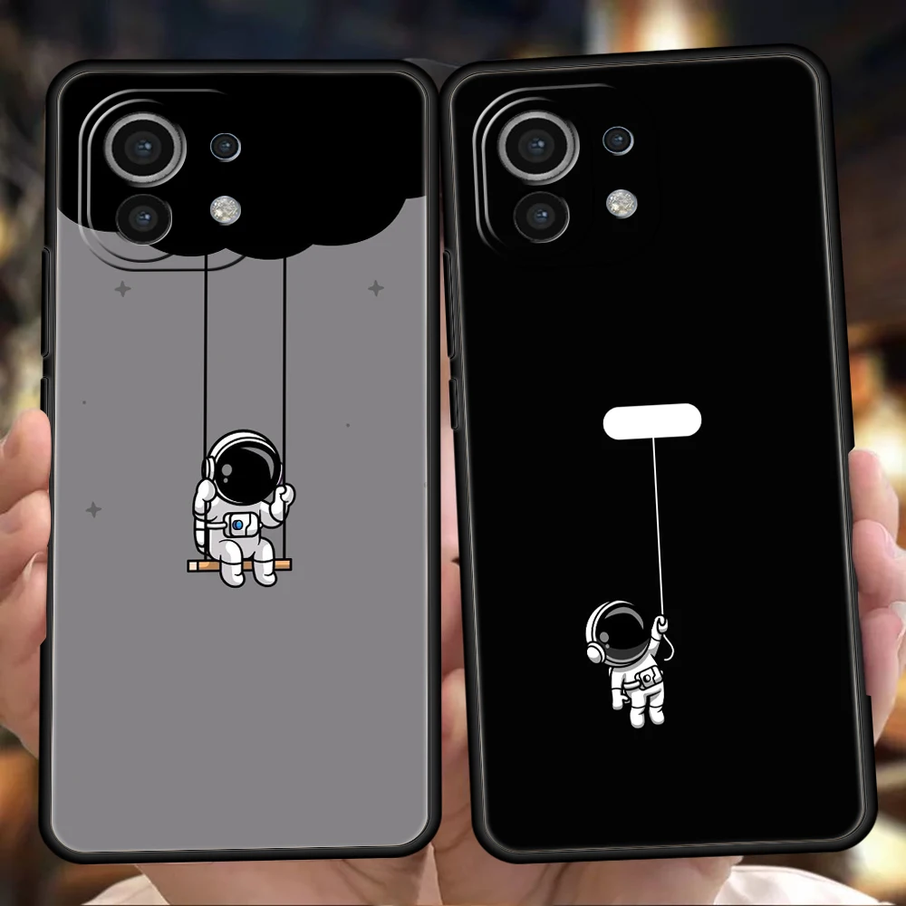 Lovely Astronaut Soft Phone Case Cover