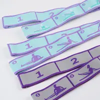 Elastic Yoga Resistance Bands Yoga Stretching Belt Dance Stretching Band Home Pilates Exercise Pull Strap Belt Fitness Sport - Image 2