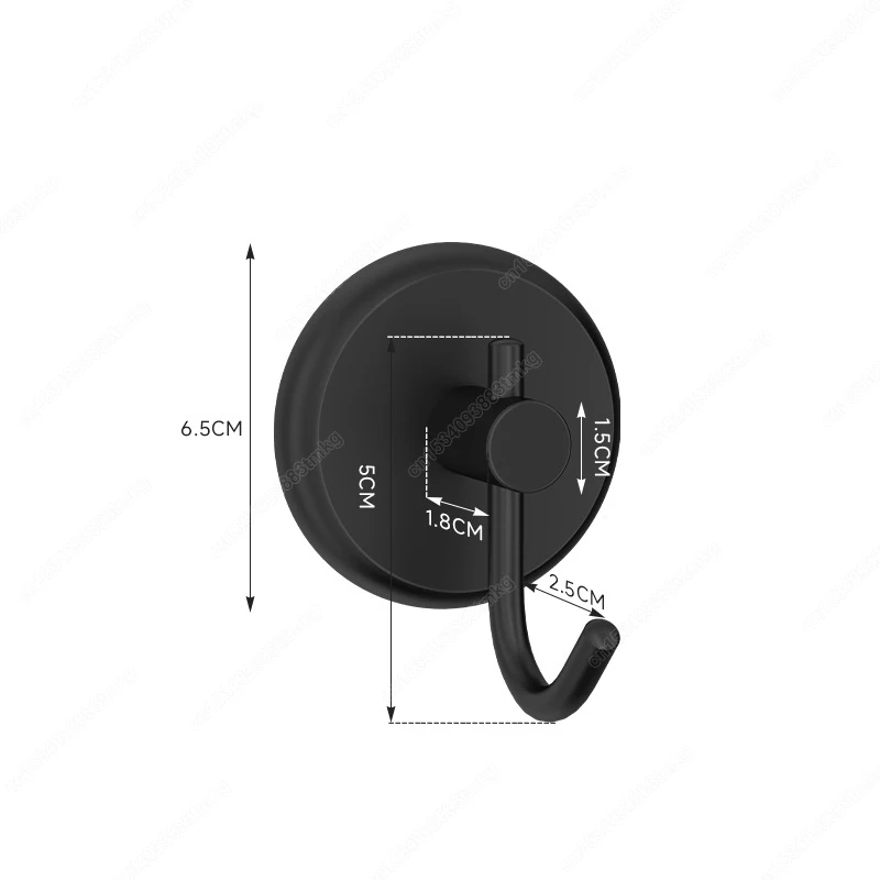 Waterproof Stainless Steel Suction Cup Wall Hooks: Reusable, Punch-Free