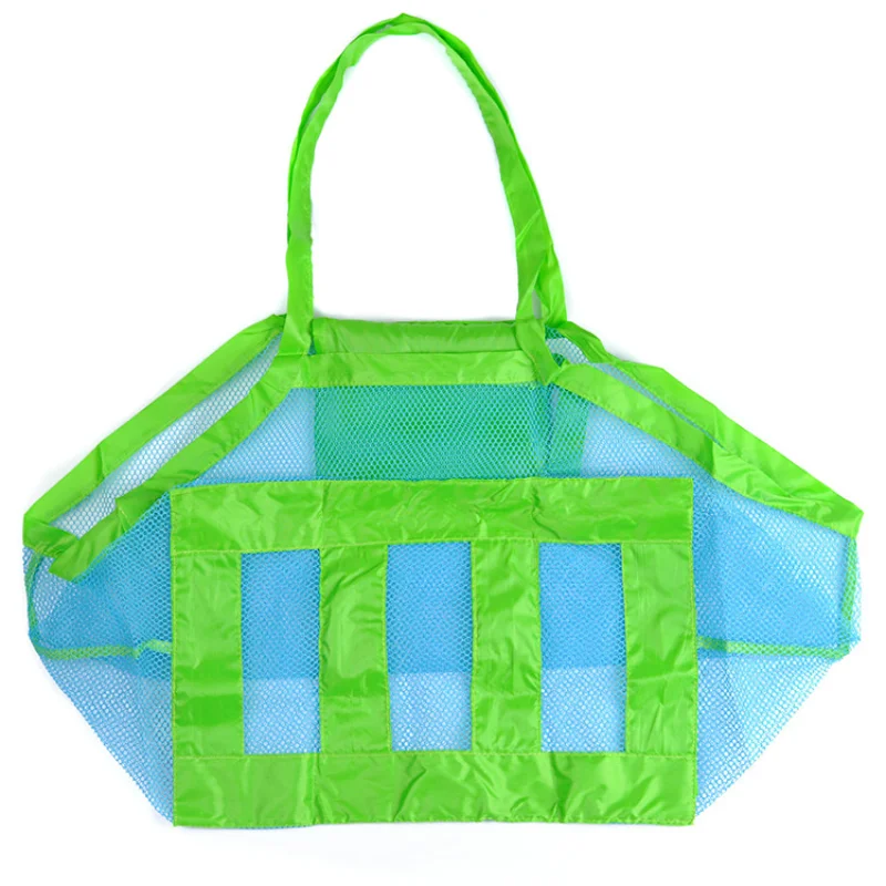 Children Sand Away Protable Mesh Bag Kids Toys Storage Bags Swimming Large Beach Bag Towels Women Cosmetic Makeup organizer