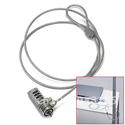 

Security Lock Notebook Password Digit Security Computer Lock Anti-theft Chain For Laptop PC Notebook