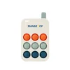 Mobile phone press music decompression tool, baby puzzle and early education toy, food grade silicone material 1
