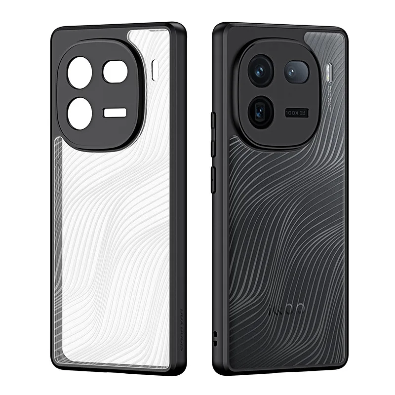 Dux Ducis Military Airbag Anti-fall Case For Vivo Iqoo Iqoo12 12 Neo 8 Neo8 Pro Plus Acrylic Pc+tpu Shockproof Armor Back Cove